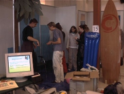 Aufbau Stand von SINN e.V.